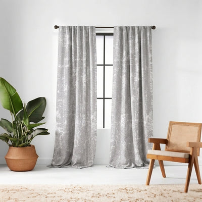 Chinook Otter Textured Curtain - Primary image