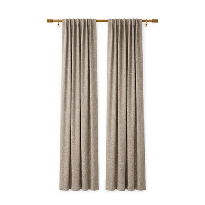 Concert Otter Textured Curtain - Secondary image