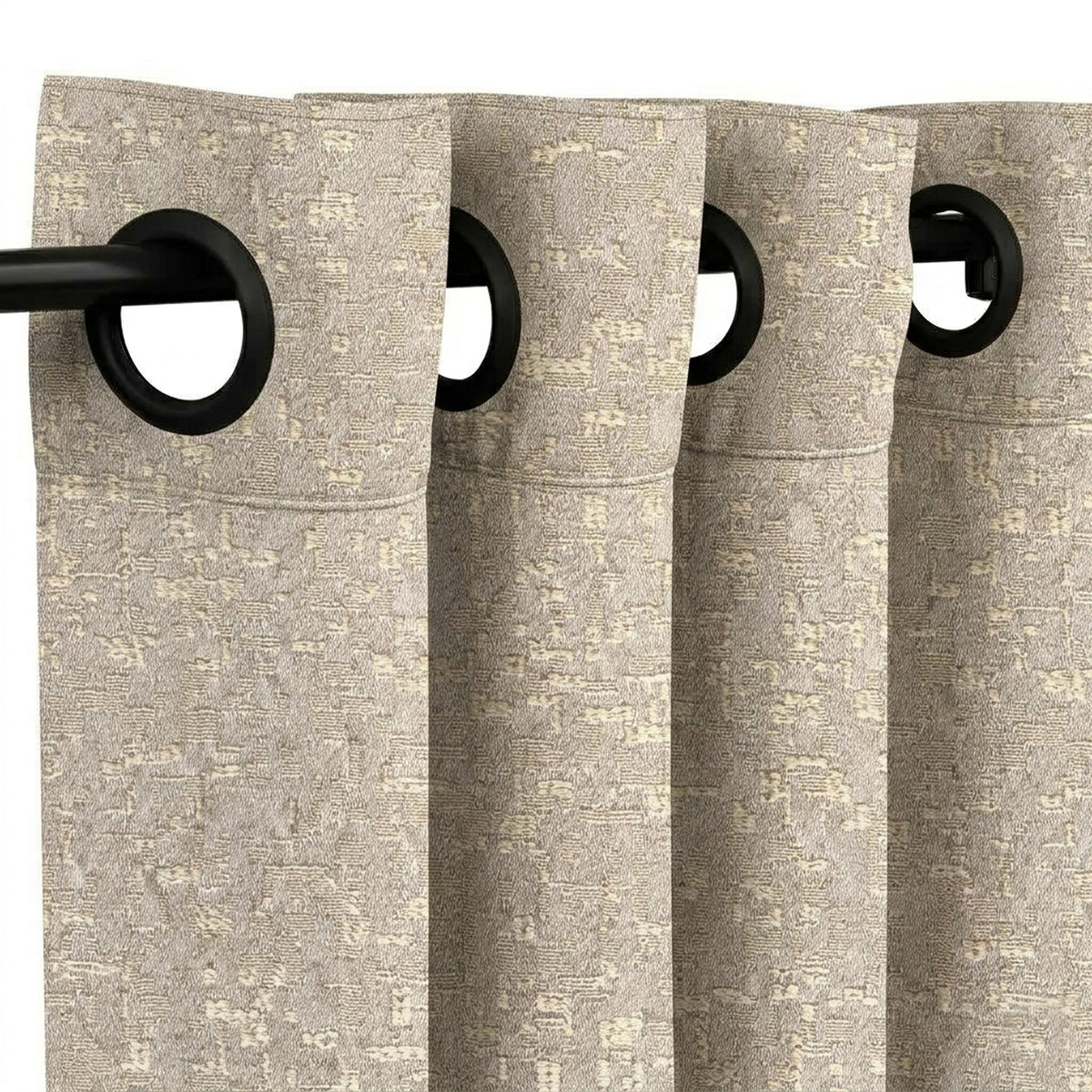 Concert Otter Textured Curtain - view 4