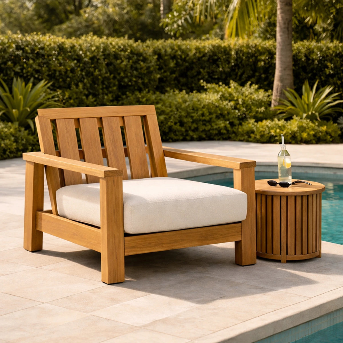 Custom Pool Deck Chair Cushions - Image 2 | ZIPCushions - view 2