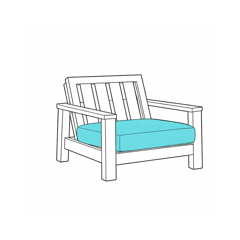 Custom Pool Deck Chair Cushions