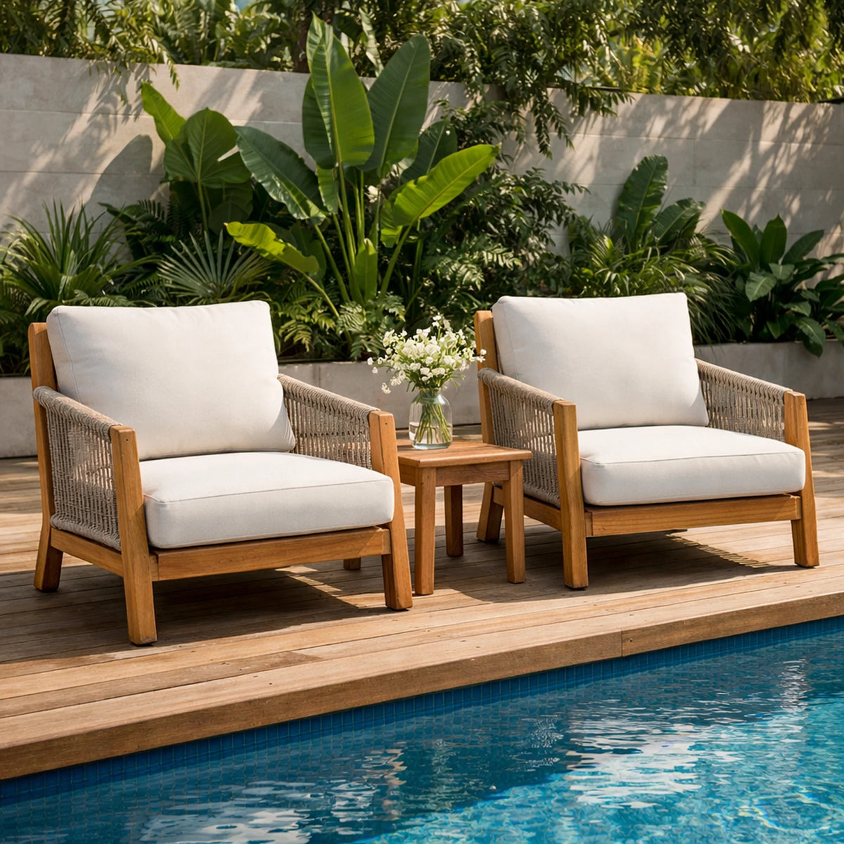 Custom Pool Deck Chair Cushions - Image 3 | ZIPCushions - view 3