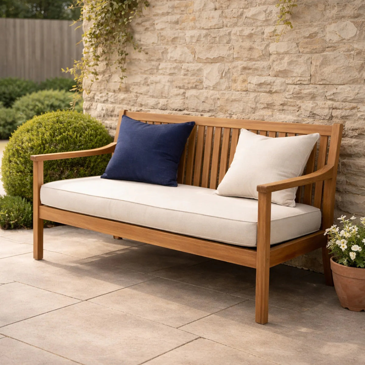 Outdoor Patio Bench Cushion - view 3