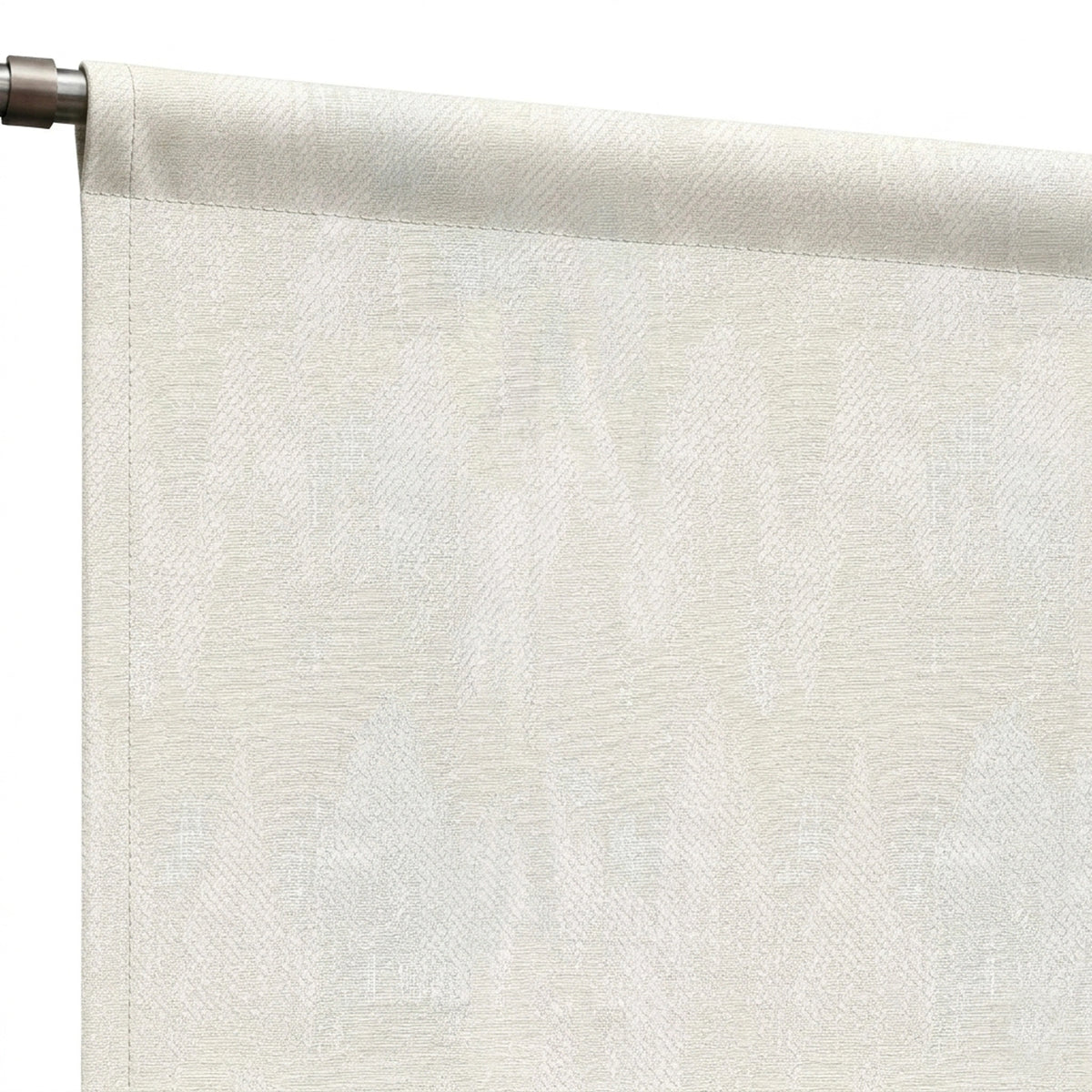 Icicles Oyster Jacquard Curtain - view 6