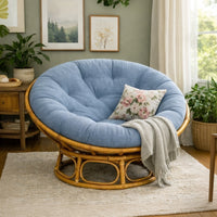 Custom Papasan Chair Cushions