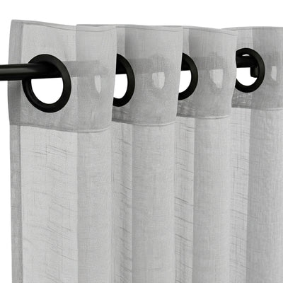 Custom Platinum Absolute Sheer Curtain - alternate view