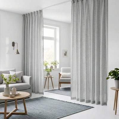Custom Platinum Absolute Sheer Curtain - Primary image