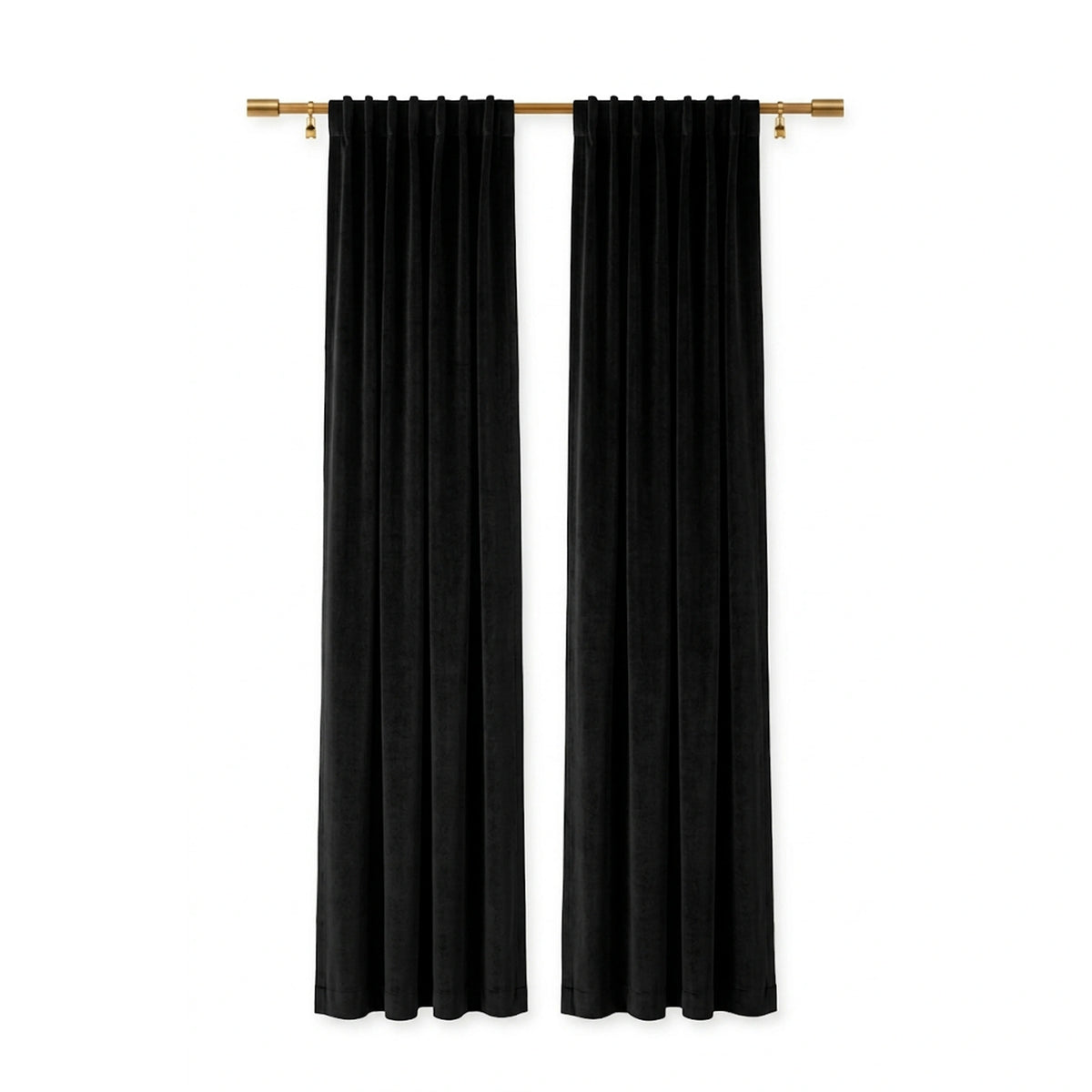 Plum Luxury Plush Drape - view 2