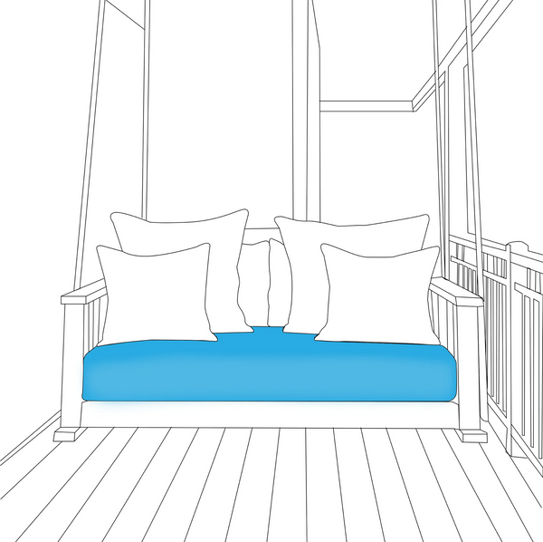 Porch Swing Cushions - Hover Image