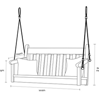 Custom Outdoor Porch Swing Covers