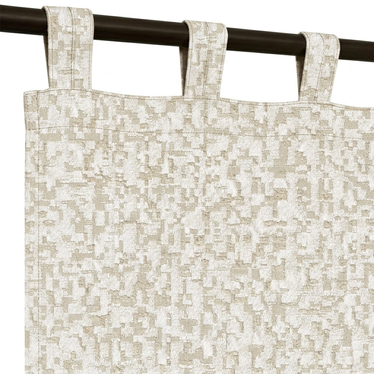 Concert Putty Textured Curtain - view 5