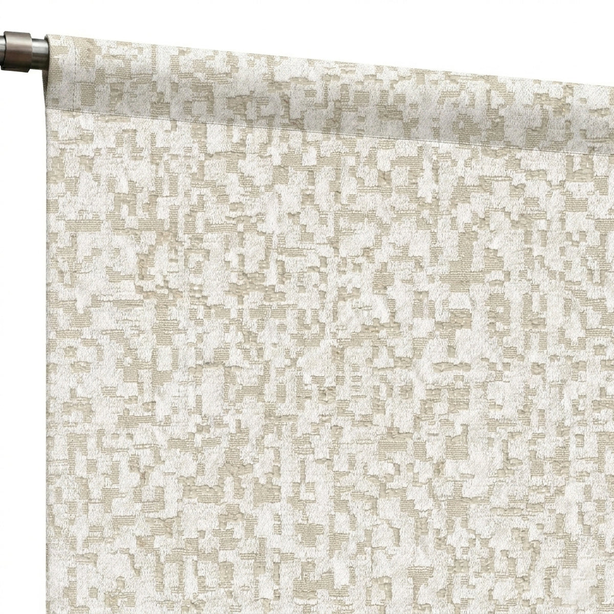 Concert Putty Textured Curtain - view 6