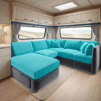 Modern RV Dinette Cushions