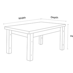 Custom Outdoor Rectangle Accent Table Covers