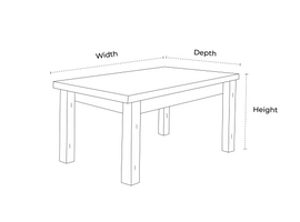 Custom Outdoor Rectangle Accent Table Covers