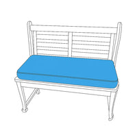 Rectangle Banquette / Bench Cushions |  ZIPCushions