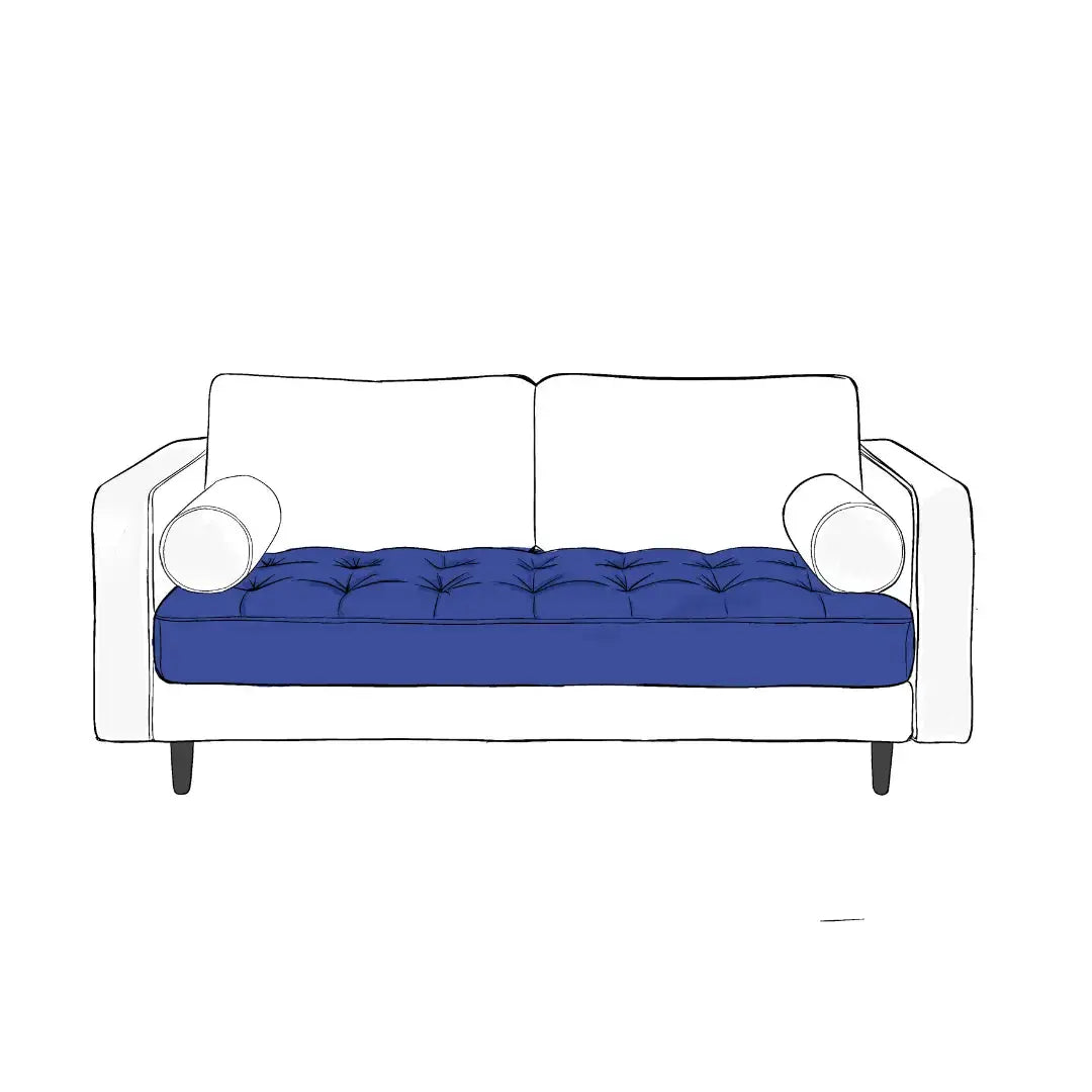 custom tufted cushion