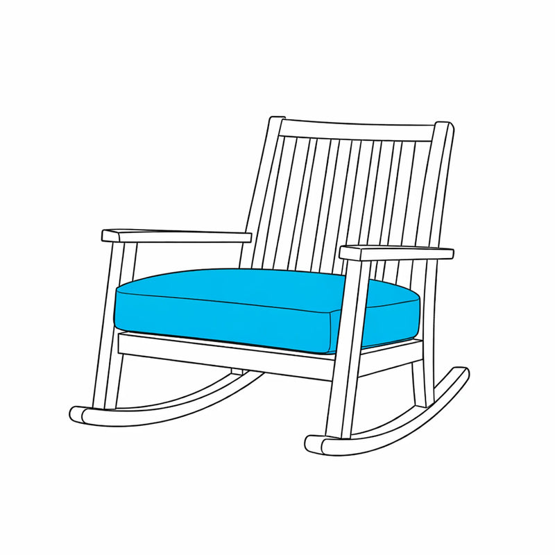 Custom Outdoor Rocking Chair Cushion