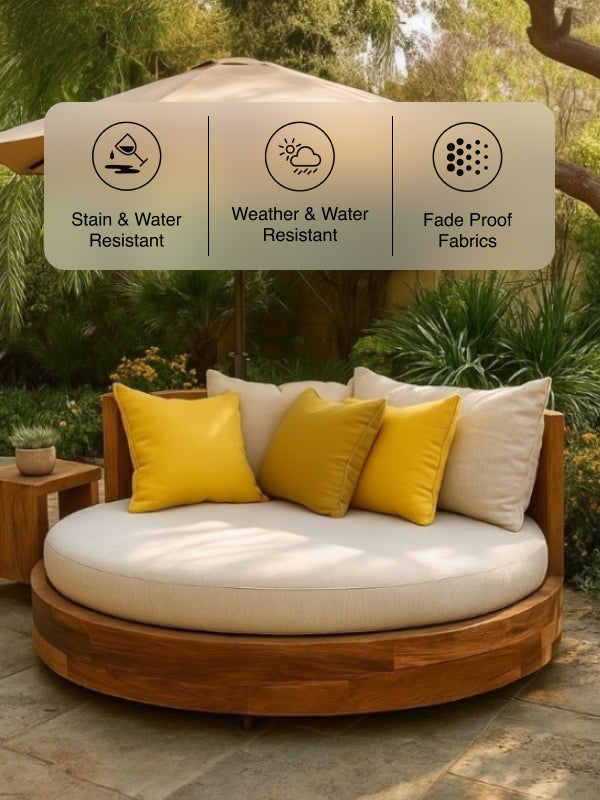 Custom Round Cushions