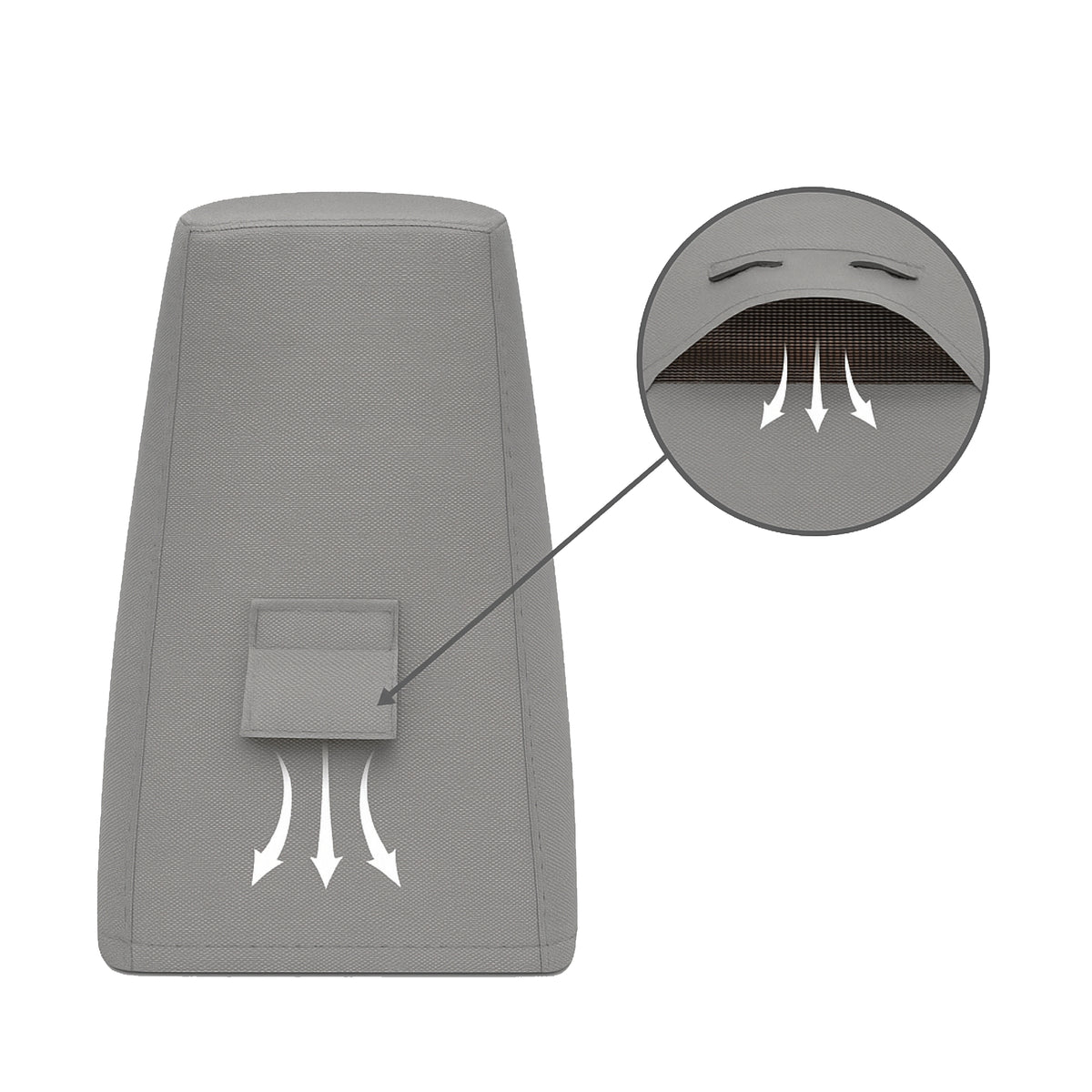 Custom Round Bar Stool Cover