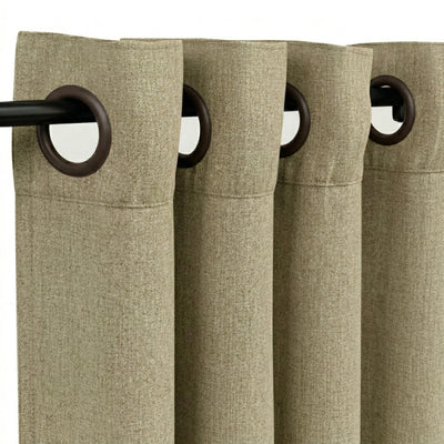 Sand Beaded Crossweave Curtain - alternate view
