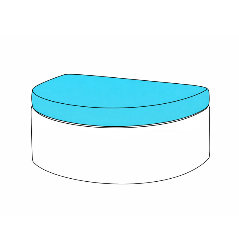 Custom Semi-Round Outdoor Cushions
