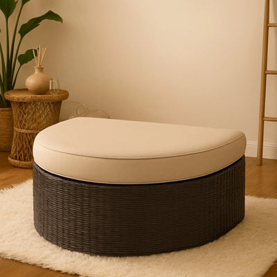 Semi-Round Custom Cushions - alternate view