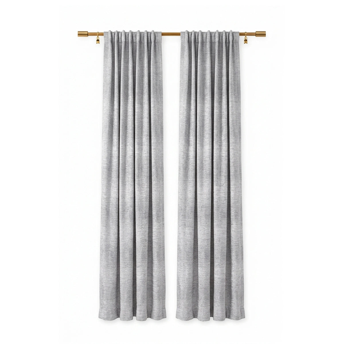 Dreamscape Silver Shimmer Curtain - view 2
