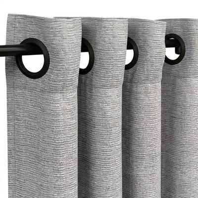 Dreamscape Silver Shimmer Curtain - alternate view