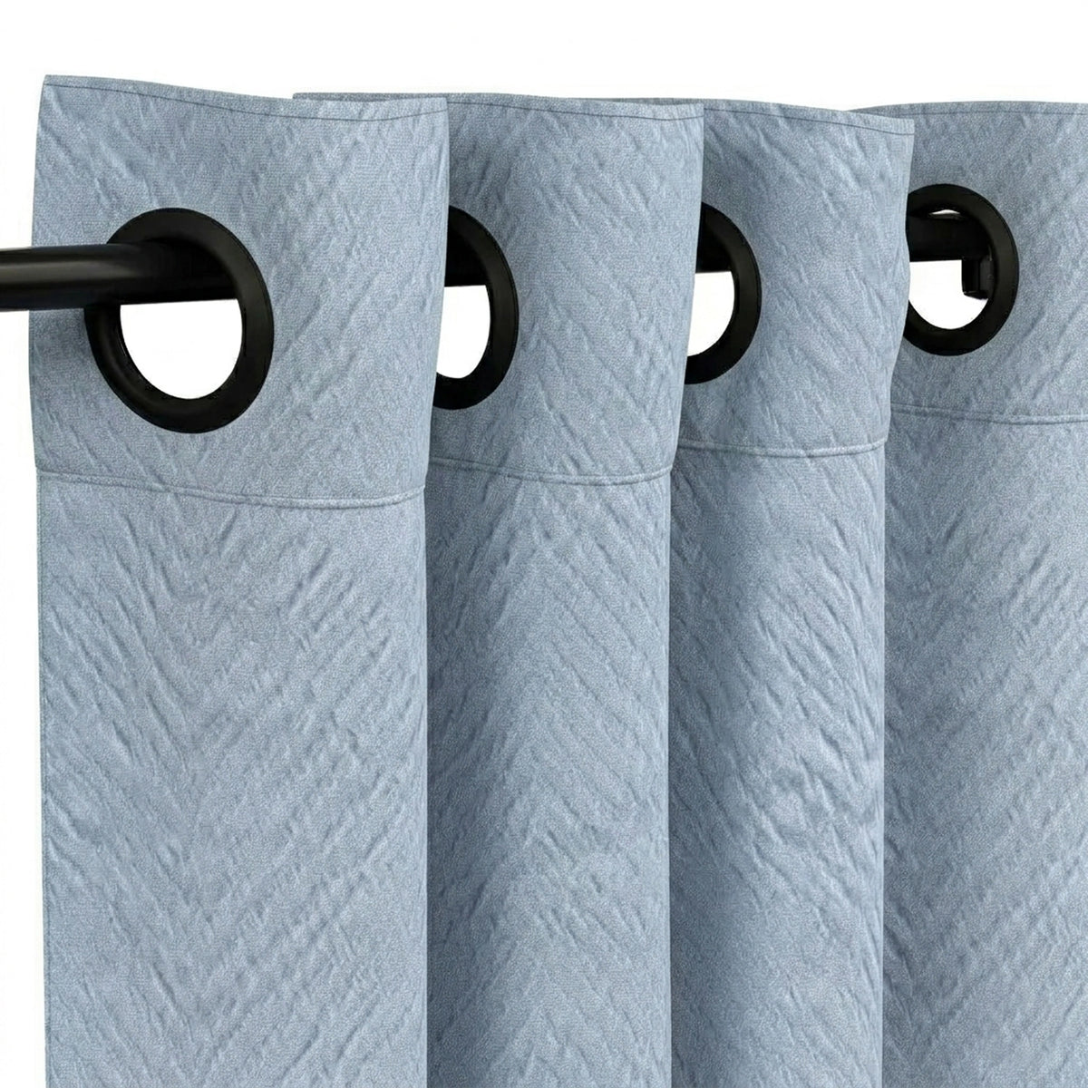 Arrow Sky Textured Curtain - view 4