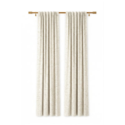 Concert Smoke Textured Curtain - Secondary image