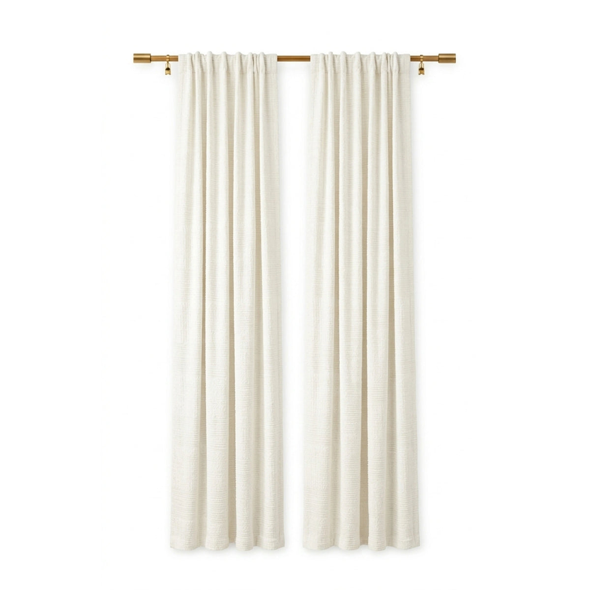 Pixel Smoke Textured Curtain - view 2
