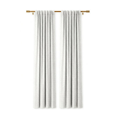 Tessellate Smoke Textured Curtain - Secondary image