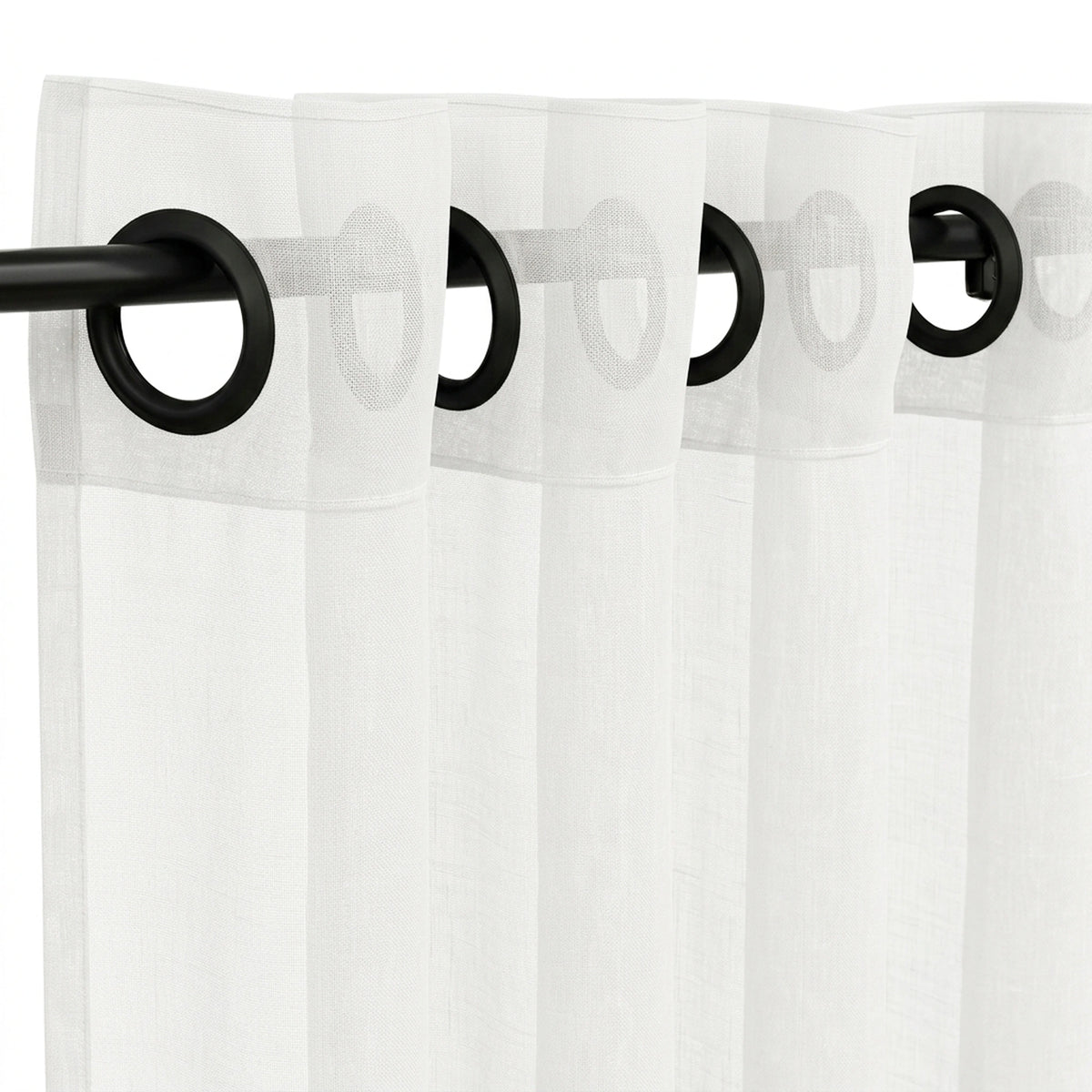 Custom Snow Classic Sheer Curtain - view 6