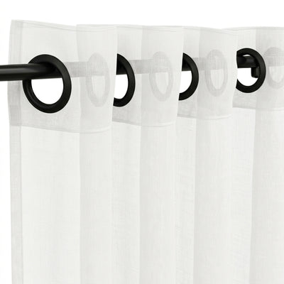 Custom Snow Classic Sheer Curtain - Secondary image