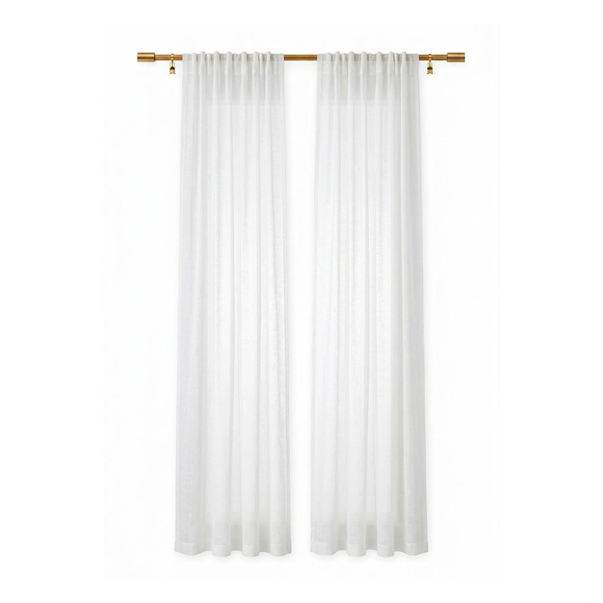 Custom Snow Classic Sheer Curtain - view 2