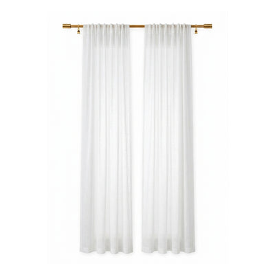 Custom Snow Classic Sheer Curtain - Secondary image