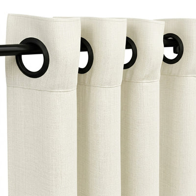 Custom Snow Matte Sheer Curtain - alternate view
