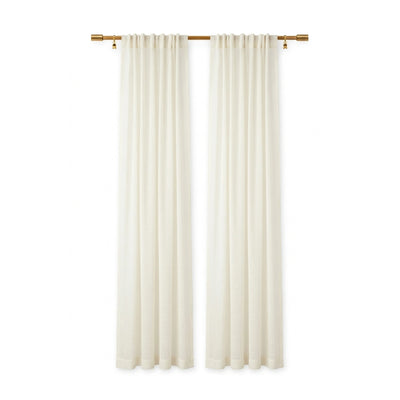Custom Snow Matte Sheer Curtain - Secondary image