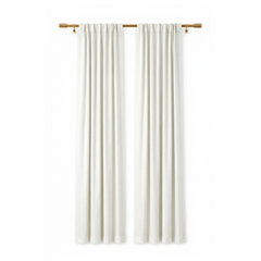 Snow Rill Woven Curtain - alternate view