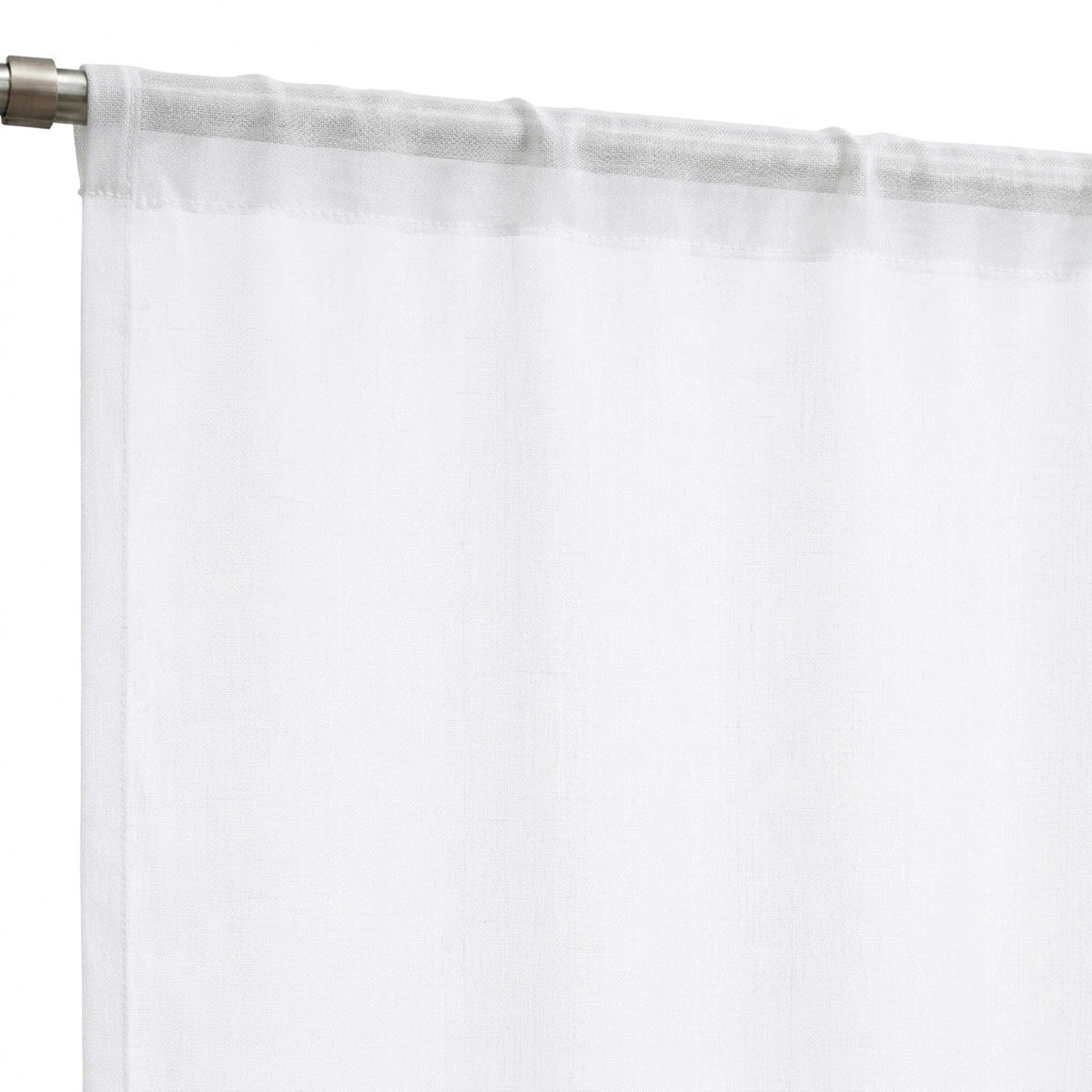 Custom Snow Absolute Sheer Curtain - view 6