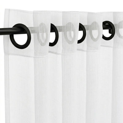 Custom Snow Softlight Curtain - alternate view