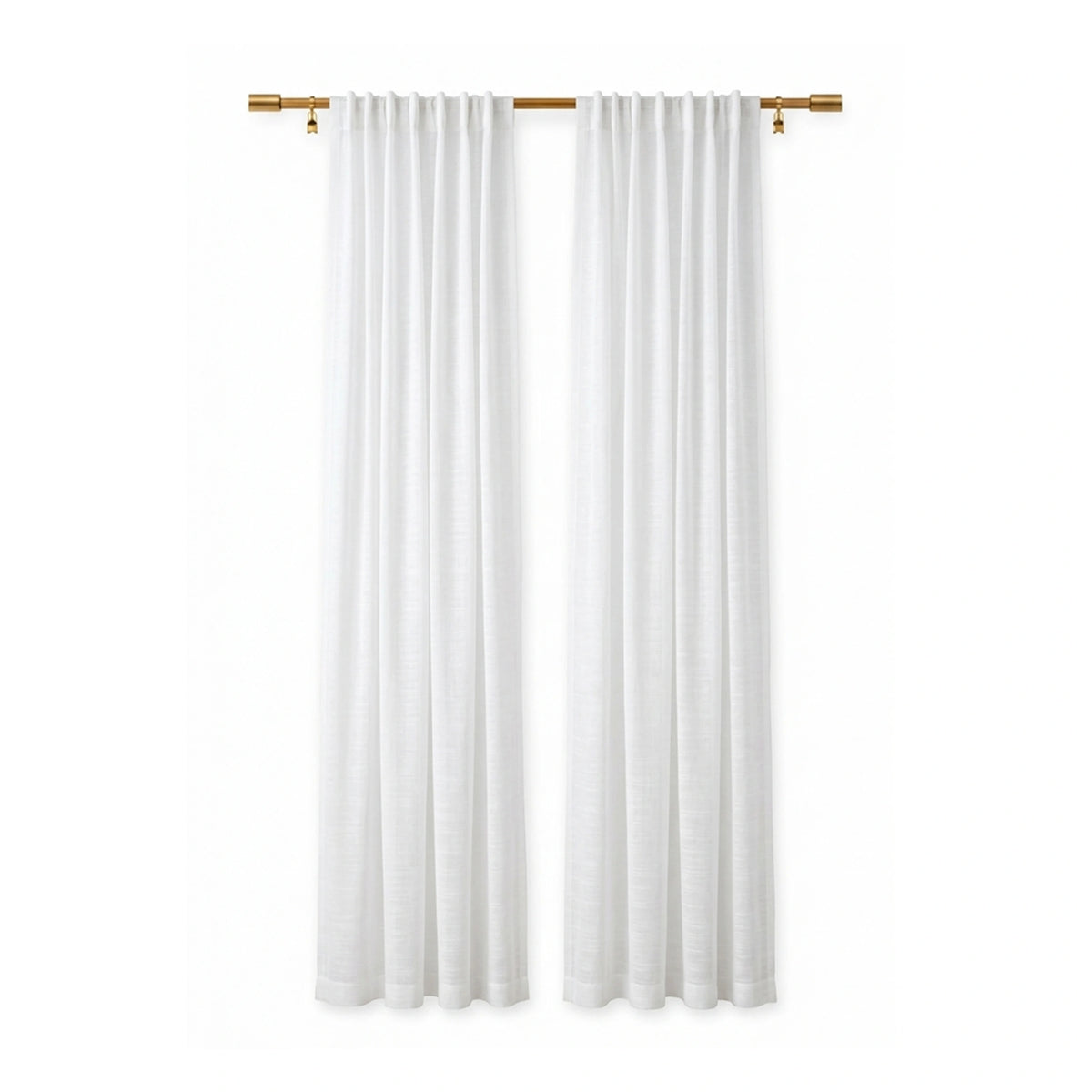 Custom Snow Softlight Curtain - view 3