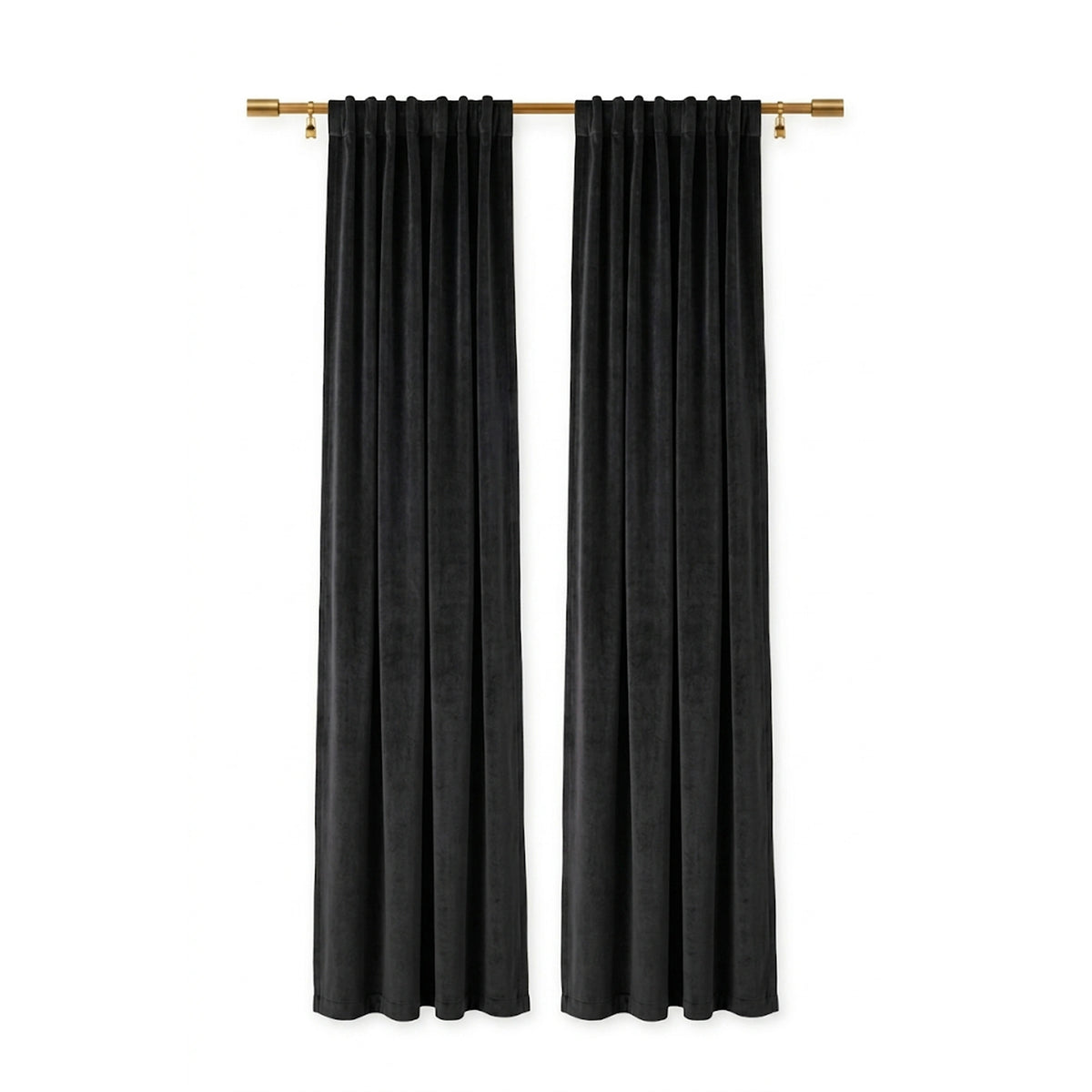 Steel Luxury Plush Drape - view 3