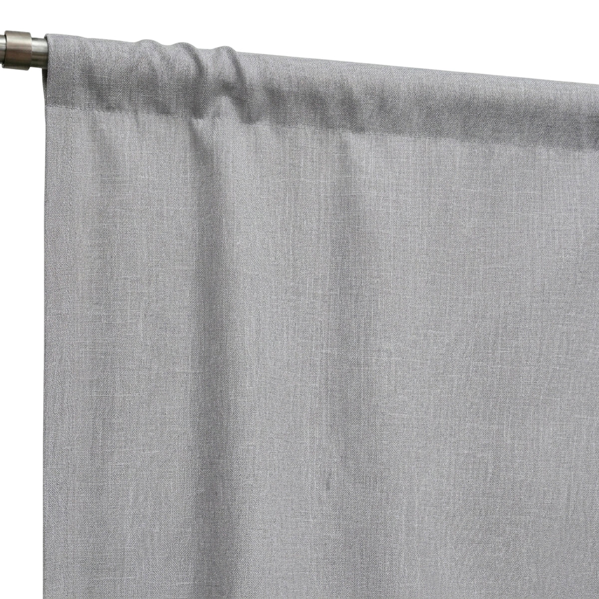 Custom Steel Matte Sheer Curtain - view 6