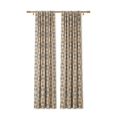 Sunbrella Array Dune Curtain