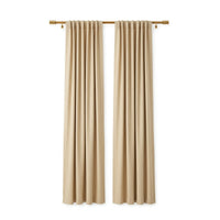 Sunbrella Canvas Antique Beige Curtain