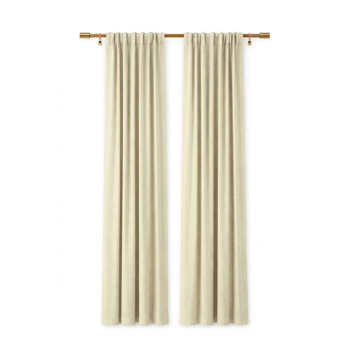 Sunbrella Canvas Birds Eye Curtain - Image 1 | ZIPCushions