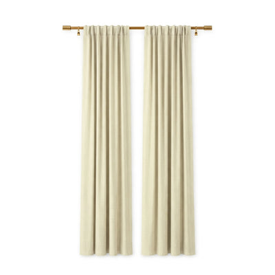 Sunbrella Canvas Birds Eye Curtain