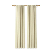 Sunbrella Canvas Birds Eye Curtain